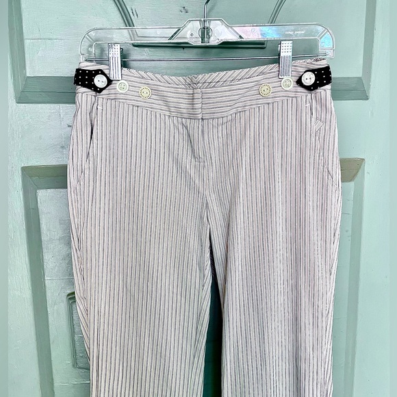 Like NEW White House Black Market PinStripe Pants - Picture 6 of 9